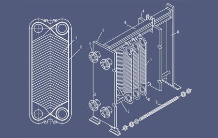 Теплообменник пластинчатый разборный Kelvion VT80